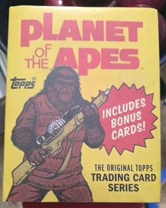 🦧 Topps Planet Of The Apes- HC + DJ🍌 Retrospective Card Book w/Promos 2017 🐒 - Picture 1 of 4