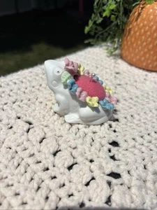 Vintage Pin Cusion Sewing Ceramic Floral Cottagecore - Picture 1 of 6
