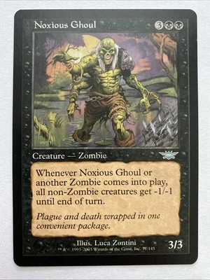 MTG Magic the Gathering Noxious Ghoul (77/145) Legions LP - Image 1 of 2
