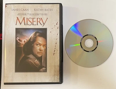 Misery (DVD) Tested & Plays Great. Disc Is Flawless Foto 1 de 3