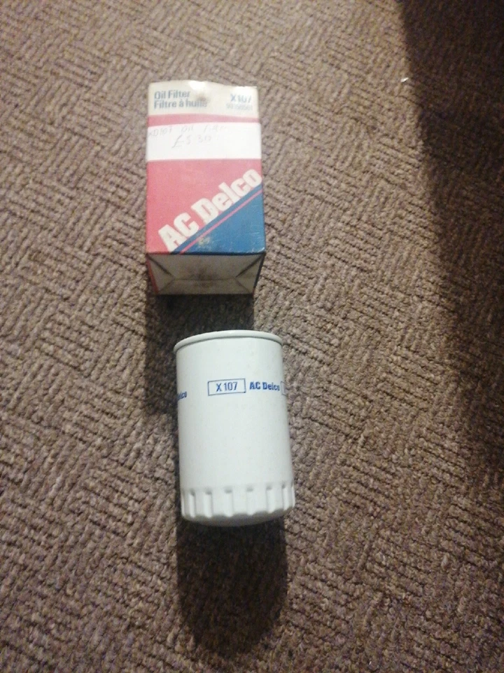 Filtro de aceite nuevo para Peugeot 505 604 turbo diésel (07/82-) (x107) Foto 1 de 3