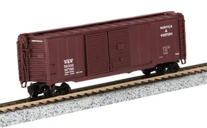 InterMountain N Scale 65608-10 Norfolk & Western 50' AAR Dble Door Box Car 52340 - Picture 1 of 2