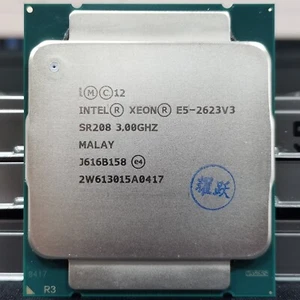 Intel Xeon E5-2623 V3 3.0Ghz 4 Core 8 Threads LGA2011-3 SR208 CPU Processor  - Picture 1 of 4