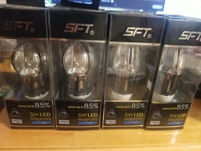 4-Pack LED Bulb Light (40w equiv.) E26 270 Lumen 5W Warm white 2700K *CREE - Image 1 of 4