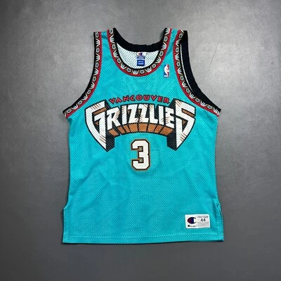 100% Authentic Shareef Abdur Rahim Vintage Champion Grizzlies Jersey Size 44 M L - Image 1 of 4