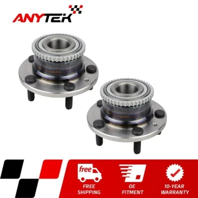 2PC Front Wheel Hub Bearing for 1989-1997 1998 Mazda MPV 2WD 1992-1995 Mazda 929 - Image 1 of 4