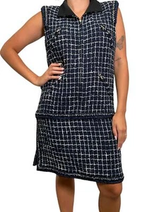 Abito smanicato CHANEL Lesage in tweed taglia L - Foto 1 di 4