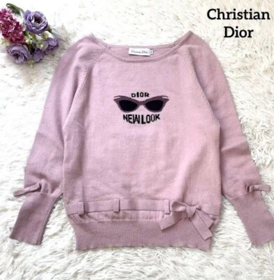 Suéter Christian Dior rosa tamanho P - Imagem 1 de 4