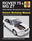 Rover 75 & Mg Zt By Haynes Publishing (English) Paperback Book