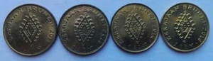 Brunei 4 pcs (2011, 2013, 2014 & 2015) 3rd Series 1 sen coin - Picture 1 of 2
