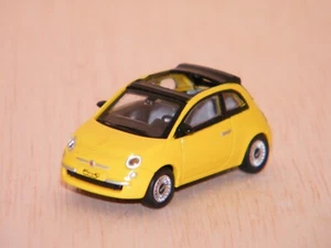 FIAT 500C 2009 Yellow NOREV Scale 1:87 Ref 770059 - Picture 1 of 4