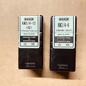 Colletto dritto Lyndex Nikken KM3/4-6, KM3/4-12, made in Japan, nuovo - Foto 1 di 4
