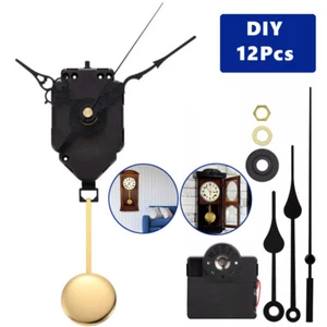 Kit fai da te/riparazione orologio da parete meccanismo movimento pendolo Westminster carillon scatola US - Foto 1 di 8