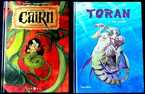  SET MIT 2 COMICS "DER SPIEGEL DES EAUX" VON CAIRN und "TORAN LES SIRENES" gebraucht ttb - Bild 1 von 8