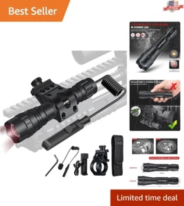 Infrared 850nm LED Rechargeable Flashlight – Tactical Night Vision Illuminator - Picture 1 of 11