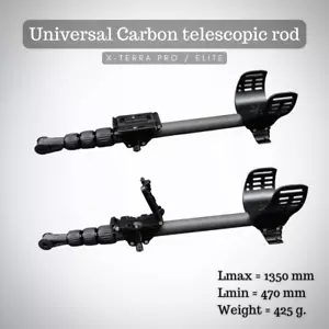 Varillas telescópicas de carbono para Minelab X-Terra PRO / Elite Shaft Rod - Imagen 1 de 1
