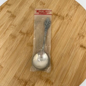 Reed and Barton Florentine Lace Sterling Silver Cream Spoon 6-1/4 in No Monogram - Picture 1 of 8