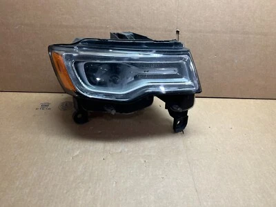 OEM 2017 2018 2019 JEEP GRAND CHEROKEE FARO XENÓN BISEL CROMADO DERECHO DIESTRO Foto 1 de 4