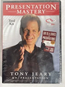 NEW Tony Jeary Presentation Mastery Tool Kit CD / DVD Success Speaking Self Help - Picture 1 of 16