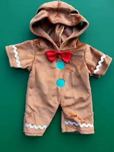 Build a Bear Clothing - Gingerbread Costume - New - Picture 1 of 1