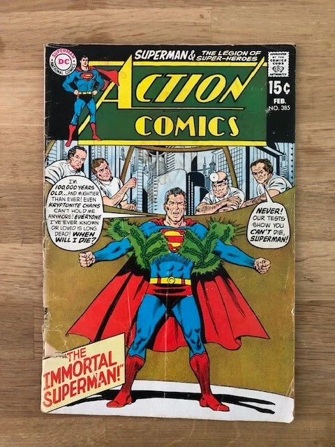 ACTION COMICS NO. 385 by DC COMICS - P/B - 1970  - Image 1 of 1