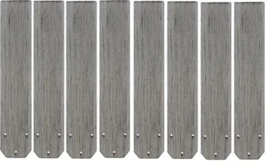 Set of 8 Fanimation BPW7914WE Levon Custom 52" Fan Blade Set Weathered Wood NEW - Picture 1 of 1