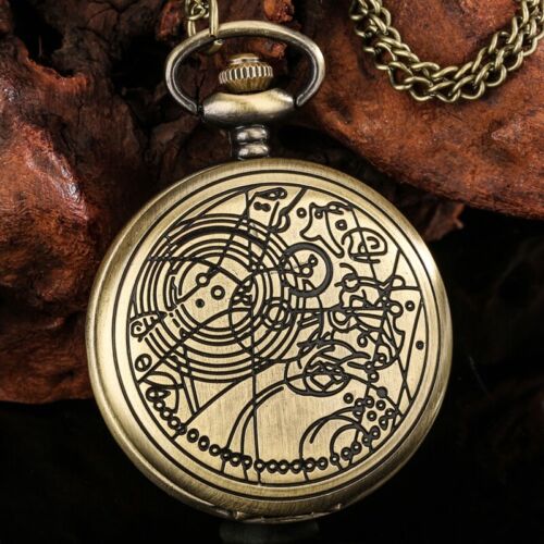 Dr. Who Women's Pocket Watch Men's Quartz Watch Cosplay Gifts Pocket Watch