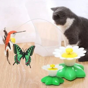 Electric Interactive Cat Toy PP Automatic Teasing Cat Toy Gift - Picture 1 of 13