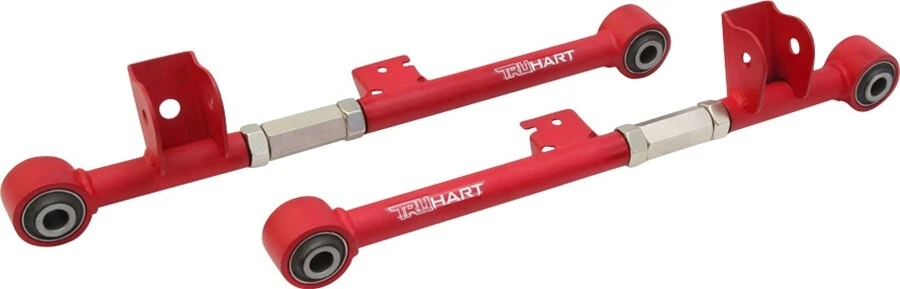 Kit de actualización de brazos laterales traseros rojos TRUHART para 97-07 Subaru Impreza WRX todos Foto 1 de 1