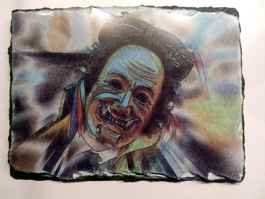 Rottweil Fasnet Fasnacht sonder Druck # Federahannes # - Bild 1 von 1