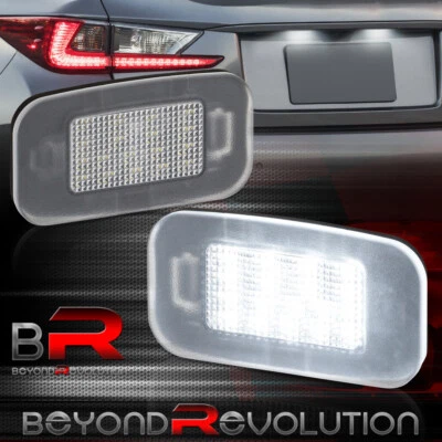Par de luces de parachoques LED blancas para Lexus GS IS 200t 300 350 2014-2020 Foto 1 de 4
