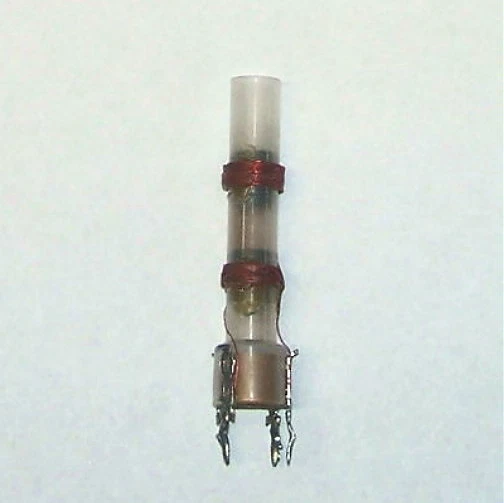 DUAL - variable RF coil inductor vintage PC mount radio IF transformer part NOS - Image 1 of 2