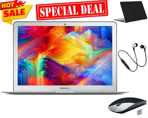 Bundle Offer - Apple MacBook Air 4GB RAM, 128GB SSD, Intel Core i5, 11.6-inch - Picture 1 of 7