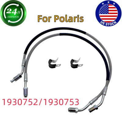 1 juego de línea de freno delantera izquierda/derecha para Polaris Magnum 325 425 500 Worker 335 500 Foto 1 de 4