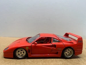 BURAGO FERRARI F40 1987 SANS BOITE 1/18 B2 - Imagen 1 de 5