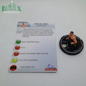Heroclix Brave and the Bold set Ra's Al Ghul #034 Rare figure w/card! - Picture 1 of 1