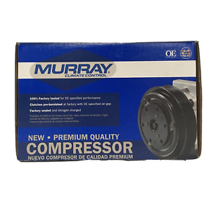 Murray Auto Air Conditioning Compressor ACM204127, Pre-Burnished Clutch, 12 Volt