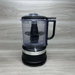 KitchenAid KFC0516BM 5 Cup Whisking Accessory Food Chopper, Black Matte (Used) - Picture 1 of 8