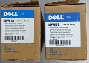 Dell 1720 MW558 High Capacity Toner Cartridge Black, 2 Pack - Picture 1 of 6