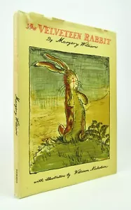 THE VELVETEEN RABBIT Margery Williams 7th Printing HBDJ Doubleday & Co L1 - Imagen 1 de 7