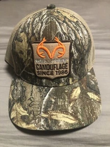 REALTREE EDGE LOGO MESHBACK CAMO KAPPE MÜTZE BRANDNEU MIT ETIKETT - Bild 1 von 8
