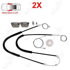 2X KIT REPARACIÓN REGULADOR VENTANA JAGUAR S 4/5 PUERTAS DELANTERO L/R 1999-2009 C2S-44894 - Imagen 1 de 1