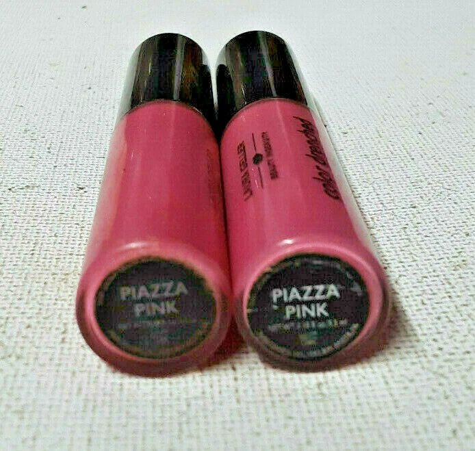 2 tube lot LAURA GELLER COLOR DRENCHED LIP GLOSS lipgloss PIAZZA PINK unsealed  - Image 1 of 4