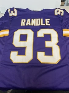 JOHN Randle #93 SEWN STITCHED HOME JERSEY SIZE XLG HOF 2010 - Picture 1 of 2