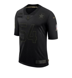 Camiseta deportiva negra de los Dallas Cowboys Jaylon Smith #54 de Salute to Service talla XL nueva con etiquetas - Imagen 1 de 8