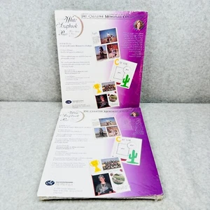 Creative Memories 8x10 Blanco Álbum de Recortes Páginas ESTILO ANTIGUO De Colección 1999 Lote de 2 - Imagen 1 de 8