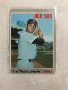 Vintage Lot of 1 Topps 1970 Boston Red Sox Baseball Cards Carl Yastrzemski - Picture 1 of 2