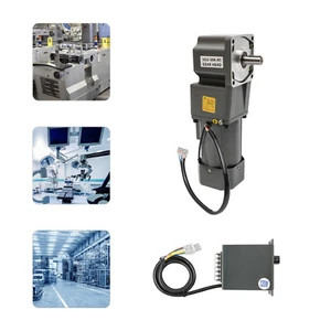 Regulador de velocidad del motor de reducción de velocidad de motor sólido medio 120W 30K ángulo recto 90° - Imagen 1 de 20