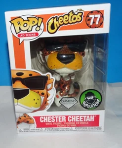 Funko Pop Ad Icons #77 Chester Cheetah Cheetos Diamond  Exclusive +prot - Picture 1 of 6