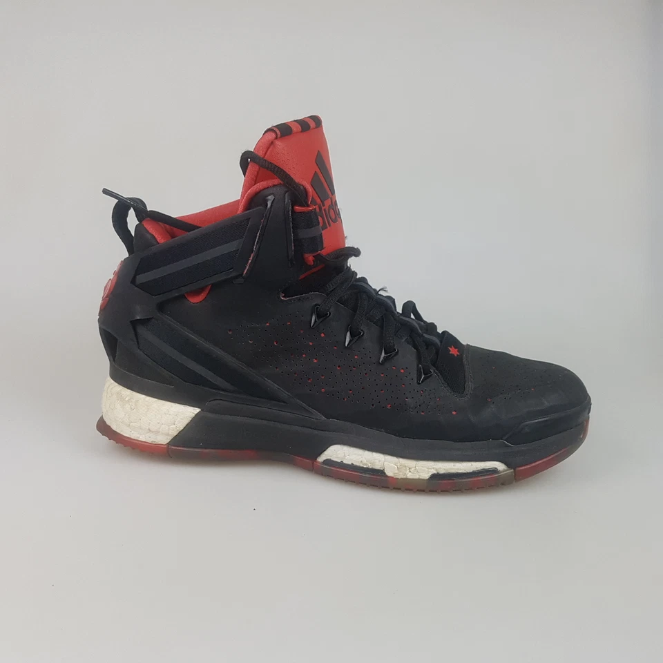 Boy's ADIDAS 'D Rose 6 Boost' 7 US | 40 EU BBall Shoes Black | 3+ Extra 10% Off - Image 1 of 4